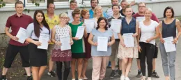Feierliche Verabschiedung von drei Zertifikatslehrgängen