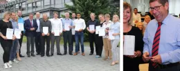 Erfolgreiche Projektleiter absolvieren erfolgreich das Finale