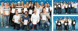 Zertifikatslehrgänge erfolgreich abgeschlossen