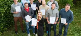 Handwerksmeister bereit für den eigenen Betrieb