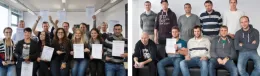 Industriemeister und Wirtschaftsfachwirte haben ihr Ziel erreicht