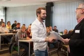 Die Lehrgänge Wirtschaftsfachwirt IHK und Technischer Fachwirt IHK werden verabschiedet.
