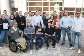 Die Lehrgänge Wirtschaftsfachwirt IHK und Technischer Fachwirt IHK werden verabschiedet.