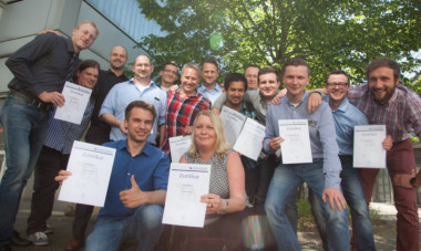 Abschied der Projektleiter IHK am TA Bildungszentrum Hameln.