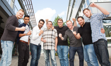 Die angehenden Handwerksmeister bei der Verabschiedung am TA Bildungszentrum Hameln.