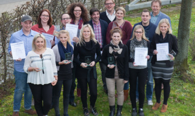 Verabschiedung der Veranstaltungsfachwirte IHK am TA Bildungszentrum.