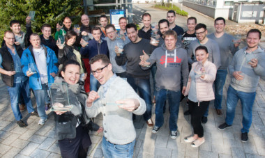 Die Lehrgänge Wirtschaftsfachwirt IHK und Technischer Fachwirt IHK werden verabschiedet.