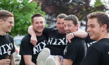 Abschied von Hameln: Die Industriemeister Elektrotechnik IHK und Mechatronik IHK feiern mit den Logistikmeistern IHK.