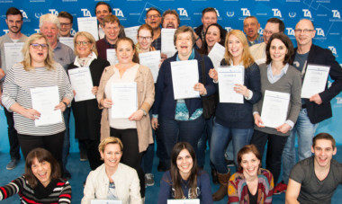 Verabschiedung am TA Bildungszentrum – Karriere in kürzester Zeit machen