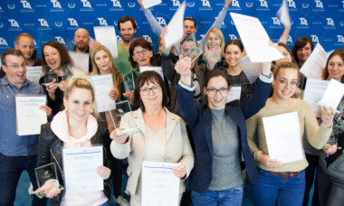 Verabschiedung Personalfachkaufleute IHK am TA Bildungszentrum.