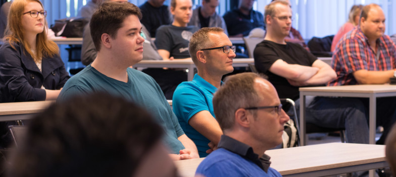 Begrüßung der angehenden Industriemeister Chemie IHK.