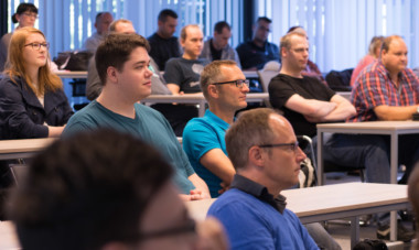 Begrüßung der angehenden Industriemeister Chemie IHK.