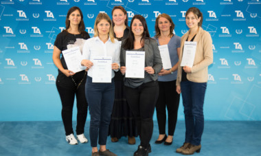 Verabschiedung Officemanager IHK und Brandschutzbeauftragter