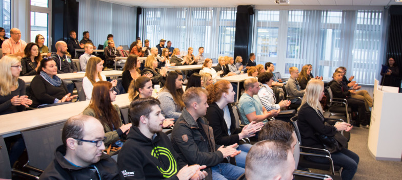 Begrüßung am TA Bildungszentrum