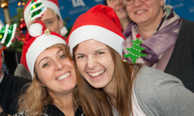 Weihnachtsaktion 2017 am TA Bildungszentrum.