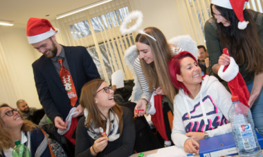 Nikolaus-Aktion 2017 am TA Bildungszentrum.