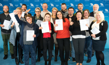 Verabschiedung am TA Bildungszentrum.