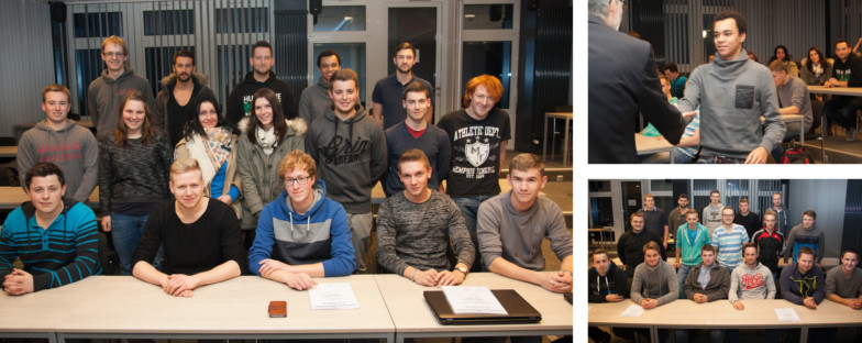 Kurz vor dem IHK-Abschluss: die Prüflinge zur Ausbildereignung am TA Bildungszentrum.