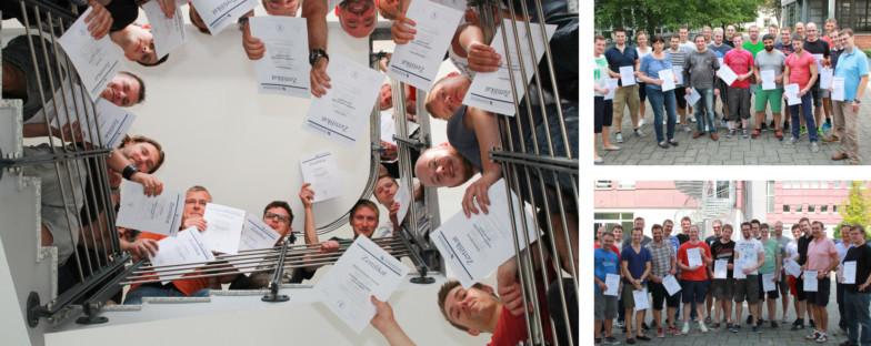 Die Ausbilder von morgen: Am TA Bildungszentrum in Hameln sind sie nach 6 Tagen bereit für die Ausbildereignungsprüfung.