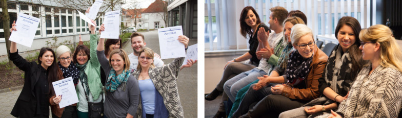 Nach intensiven Wochen am TA Bildungszentrum haben sich die Eventmanager ihr IHK-Zertifikat verdient.