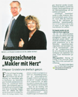 Elisabeth Grotebrune und ihr Ehemann Bernd sind von Wirtschaftswoche und Focus Spezial ausgezeichnet worden.