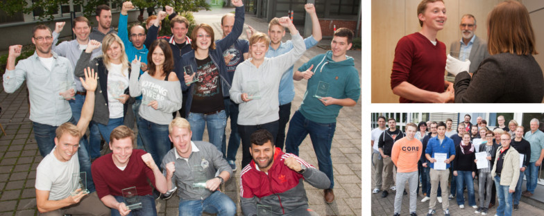 Am TA Bildungszentrum werden die zukünftigen Handelsfachwirte IHK und die Teilnehmer der Ausbildereignungsprüfung IHK verabschiedet.