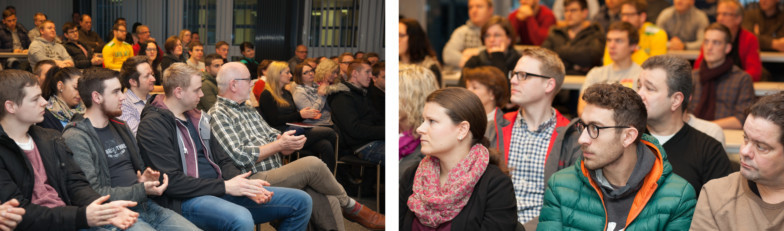 Begrüßung der Industriemeister Chemie IHK und mehrerer Zertifikatslehrgänge am TA Bildungvszentrum.