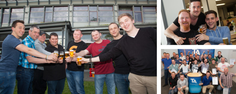 Prost! Auf einen erfolgreichen Abschluss und beste Zukunftsperspektiven!