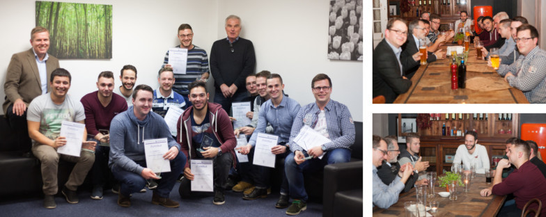 Verabschiedung Industriemeister Metall IHK am TA Bildungszentrum Hannover.