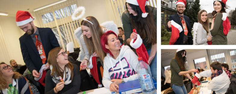 Nikolaus-Aktion 2017 am TA Bildungszentrum.