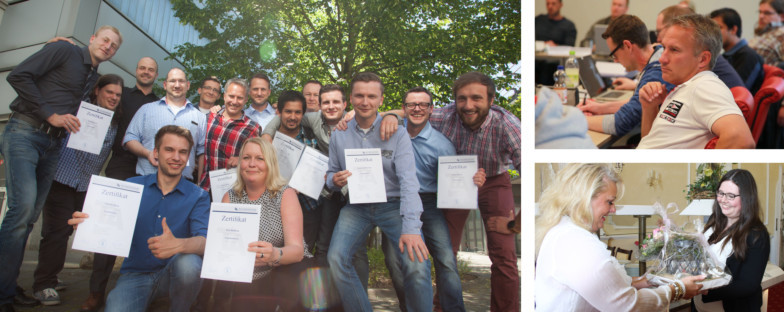 Abschied der Projektleiter IHK am TA Bildungszentrum Hameln.