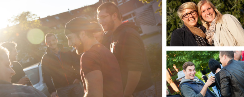 Das Sommerfest 2015 – auf dem Campus des TA Bildungszentrums wird fröhlich gefeiert.