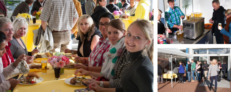 Unsere Studierenden am TA Bildungszentrum Hannover feiern das Sommerfest.