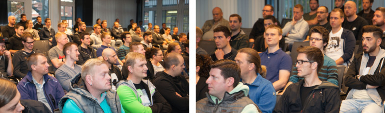 Begrüßung der Industrietechniker IHK am TA Bildungszentrum.